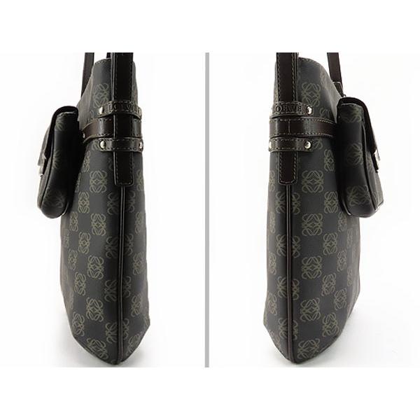 LOEWE（ロエベ） 美品 ポケッツ アナグラム 斜め掛けショルダーバッグ