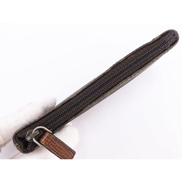 FENDI（フェンディ） 新古品 ズッカ キーリング フック付 コインケース