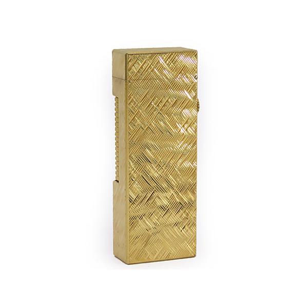dunhill（ダンヒル） 美品 彫デザイン クロスカット ローラーガス