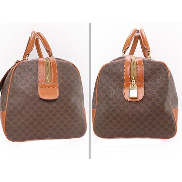 CELINE（セリーヌ） 美品 ヴィンテージ マカダム ボストンバッグ