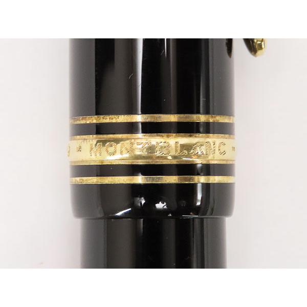 美品モンブランマイスターシュテュック149万年筆ブラックゴールド金具 MONTBLANC（モンブラン） 美品 マイスターシュテュック 149 万年筆