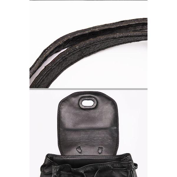 【希少】BOTTEGA VENETA ミニリュック　レザー　イントレ　ブラック 希少】BOTTEGA VENETA ボッテガヴェネタ イントレチャート ミニ