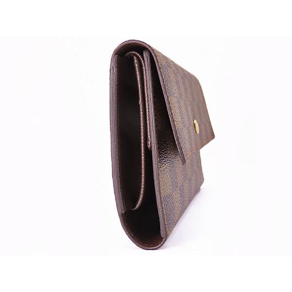 未使用 ルイヴィトン ダミエ ポルトフォイユ インターナショナル 三