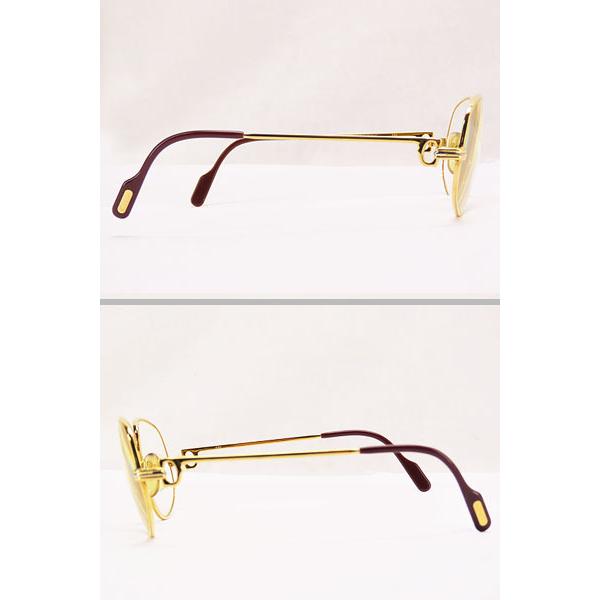Cartier 美品 カルティエ トリニティ ヴィンテージ メガネ 眼鏡 Cartier 美品 カルティエ トリニティ ヴィンテージ メガネ 眼鏡