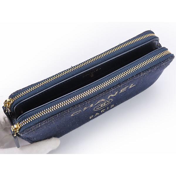 CHANEL 激レア未使用 シャネル ドーヴィル デニム チェーンショルダー  