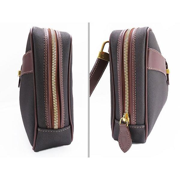 dunhill 未使用 ダンヒル チェックライナー セカンドバッグ クラッチ 