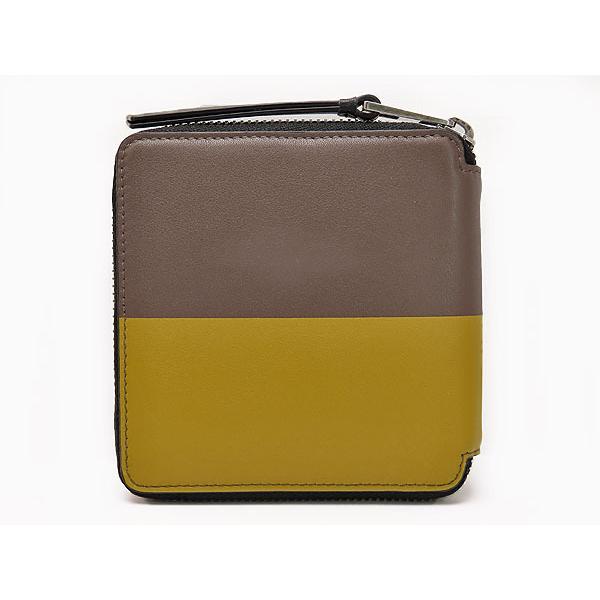 LOEWE（ロエベ） ほぼ新品 アナグラム スクエアジップウォレット バイ