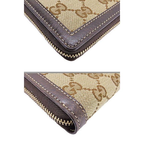 GGキャンバス 新古品 グッチ バンブータッセル ジップアラウンド