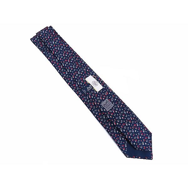 HERMES（エルメス） 新古品 シルクツイルタイ カンカイユリ ネクタイ