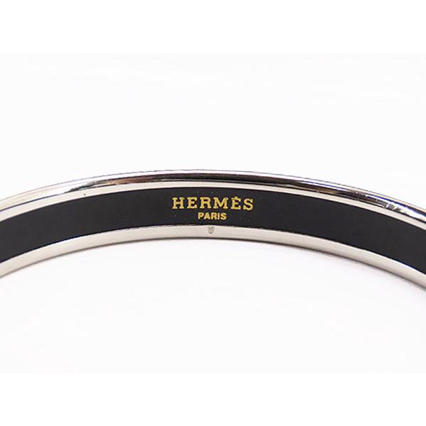 HERMES レア美品 エルメス エマイユPM イルカ柄 バングル HERMES レア美品 エルメス エマイユPM イルカ柄 バングル