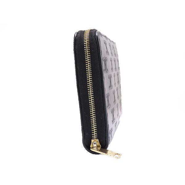 CELINE（セリーヌ） 美品 トリオンフ ラージ ジップウォレット