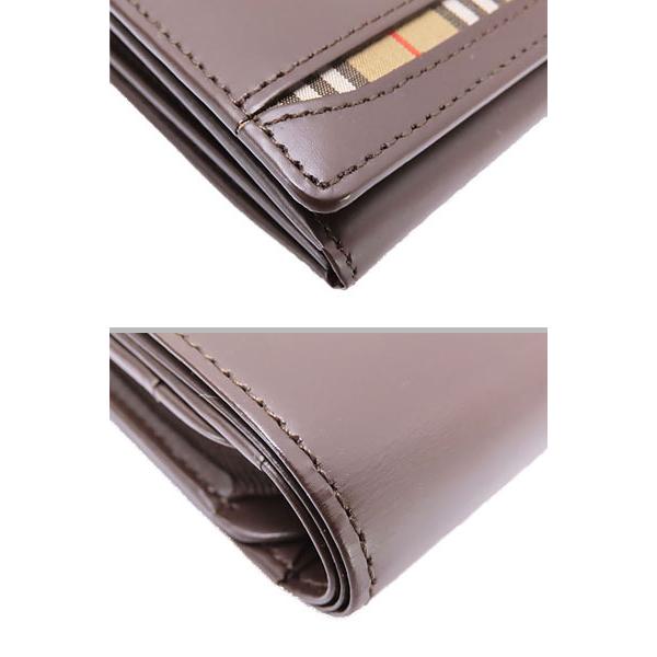 BURBERRY（バーバリー） 新品同様 ノバチェック レザー 二つ折り財布