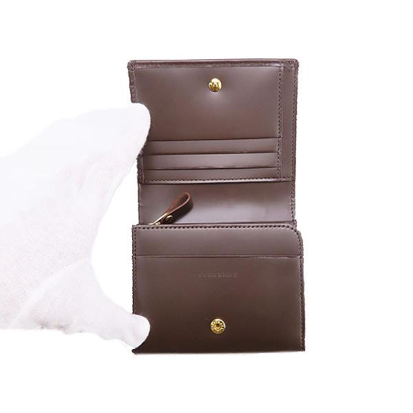 BURBERRY（バーバリー） 新品同様 ノバチェック レザー 二つ折り財布