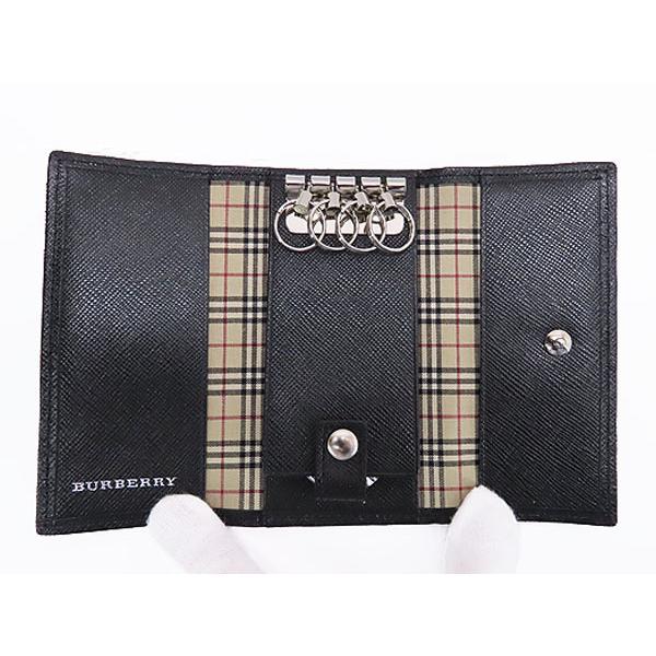 BURBERRY（バーバリー） 新古品 レザー 4連キーケース キーリング