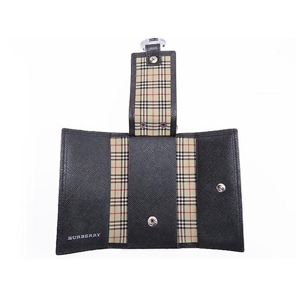 BURBERRY（バーバリー） 新古品 レザー 4連キーケース キーリング