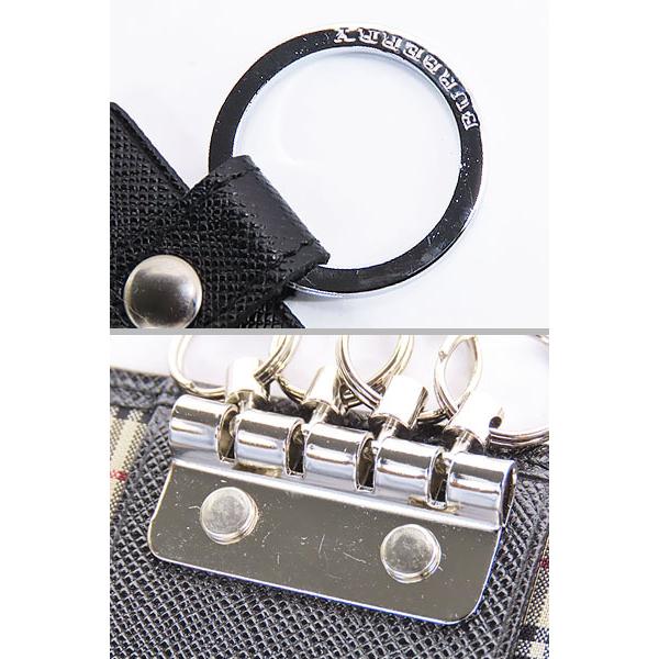 BURBERRY（バーバリー） 新古品 レザー 4連キーケース キーリング