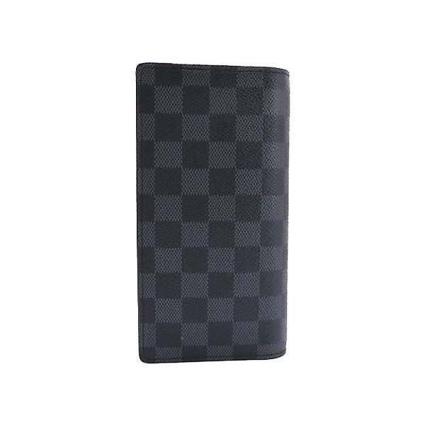 【極美品】新型 ルイヴィトン ダミエ グラフィット ポルトフォイユ 長財布 LOUIS VUITTON（ルイ・ヴィトン） ほぼ新品 ダミエグラフィット