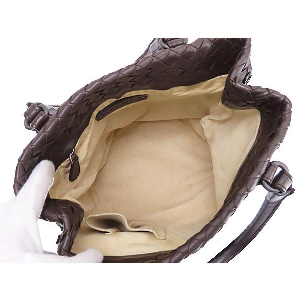 BOTTEGA VENETA ダークブラウン トートバッグ BOTTEGA VENETA（ボッテガ・ヴェネタ） 超美品 ボッテガ ヴェネタ