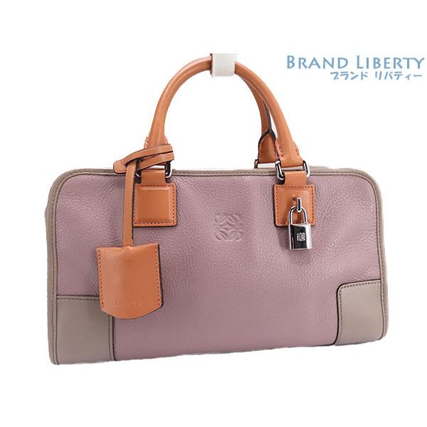 LOEWE（ロエベ） 美品 アマソナ28 ハンドバッグ ミニボストンバッグ