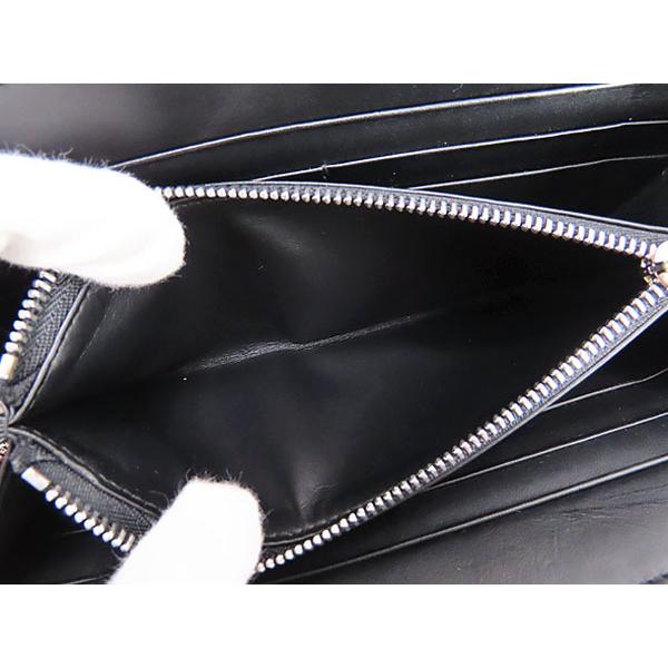 LOEWE（ロエベ） 美品 アナグラム ラウンドファスナー長財布 オレンジ