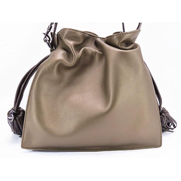 LOEWE 美品 ロエベ フラメンコ22 フリンジ タッセル付き 2WAY 斜めがけ 