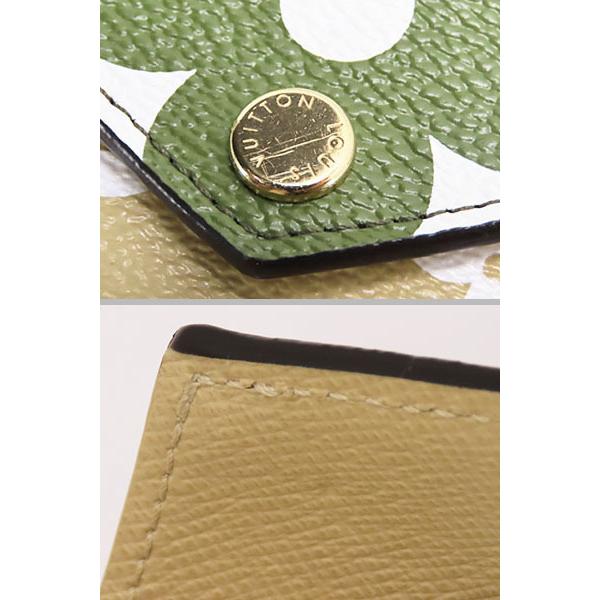 LOUIS VUITTON(ルイヴィトン) 3つ折り財布 ジャイアントモノグラム ポルトフォイユゾエ M67640 カーキ yamamoto7887_18365-00