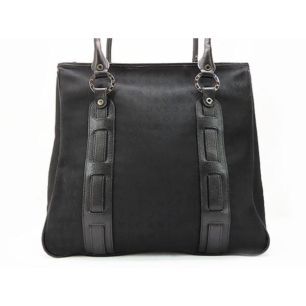 BVLGARI（ブルガリ） 美品 ロゴマニア ショルダー トートバッグ
