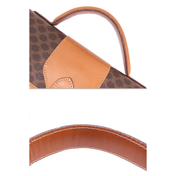 CELINE（セリーヌ） 美品 ヴィンテージ マカダム 2WAY ブリーフケース 
