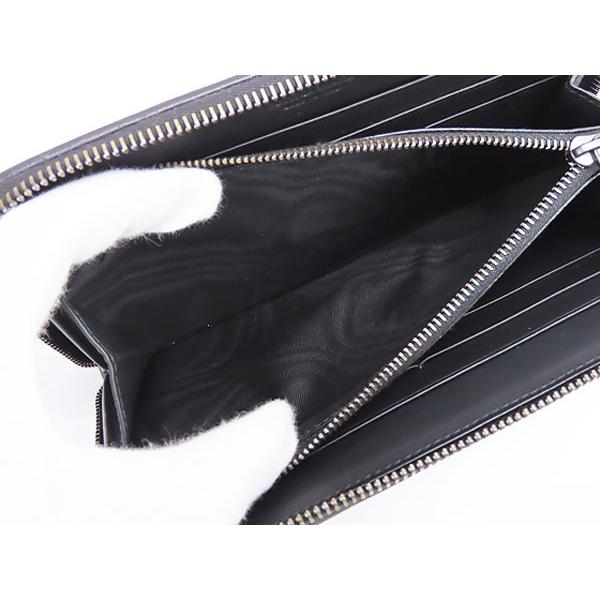 【美品】 Bottega Veneta ボッテガ・ヴェネタ イントレチャート ジップアラウンドウォレット 114076 ブラック/レザー BOTTEGA VENETA（ボッテガ・ヴェネタ） 超美品 ボッテガ ヴェネタ