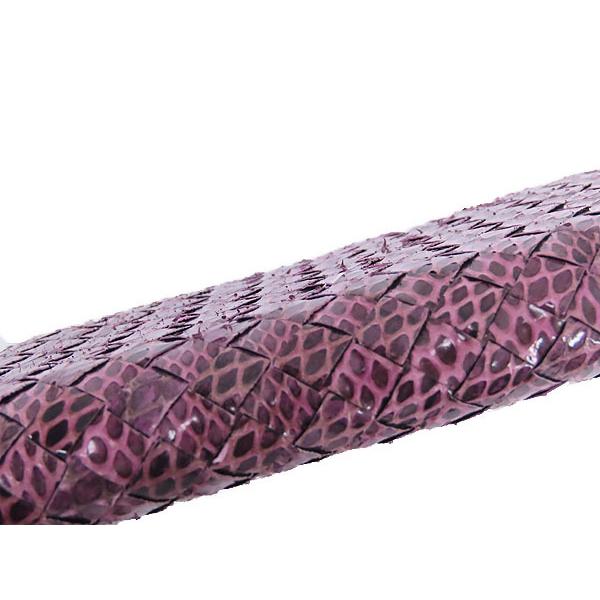 【希少】ボッテガ アイヤーズ イントレチャート 二つ折り 長財布 パイソン BOTTEGA VENETA 新古品 ボッテガ ヴェネタ イントレチャート