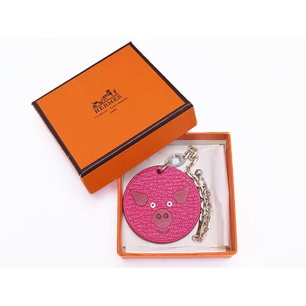 ✨限定品✨ エルメス アニマルチャーム ピッグ キーリング