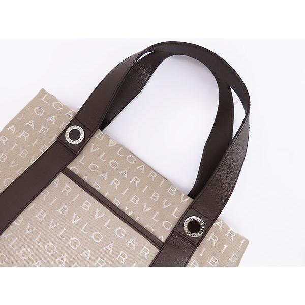 BVLGARI（ブルガリ） 美品 ロゴマニア トートバッグ ハンドバッグ