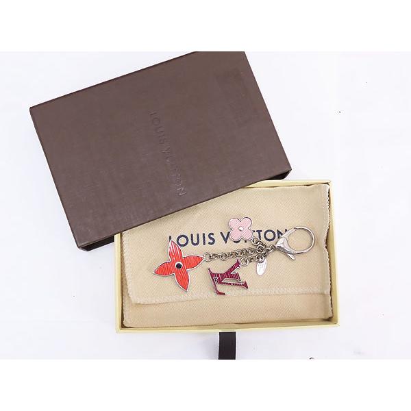 LOUIS VUITTON レア美品 ルイヴィトン バッグ チャーム フルール ドゥ 