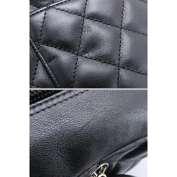 CAMBON 新品同様 シャネル CHANEL カンボンライン ボーリングバッグ