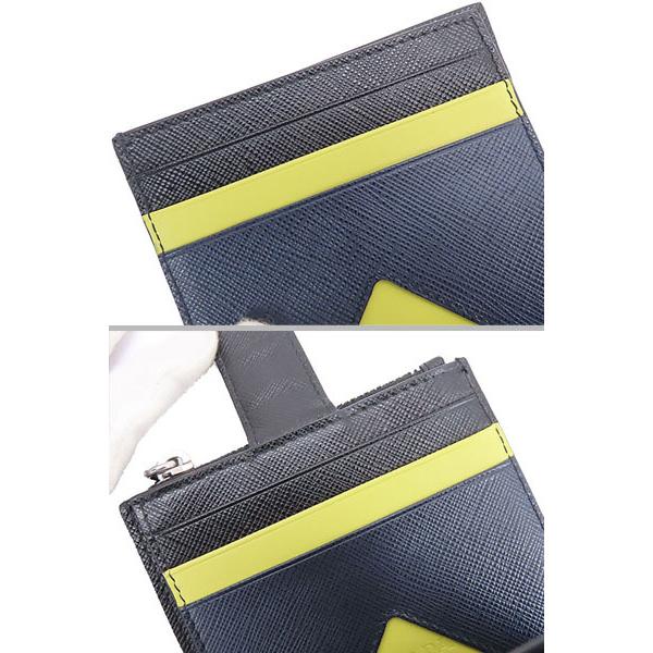 PRADA（プラダ） 未使用 サフィアーノ トライアングル 二つ折り財布