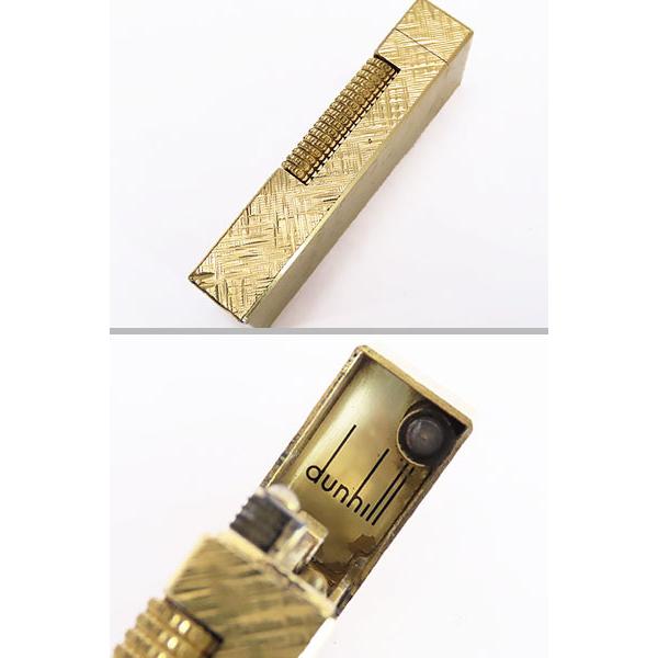 dunhill（ダンヒル） 美品 彫デザイン クロスカット ローラーガス