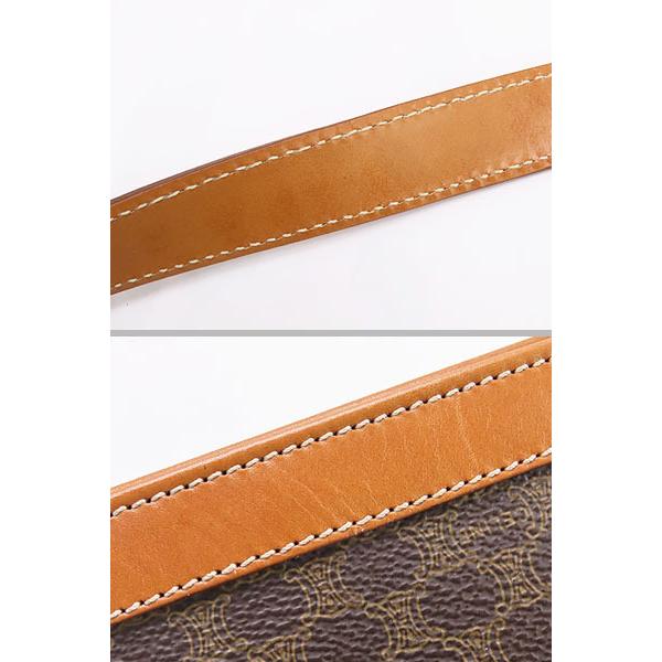 CELINE 美品 セリーヌ ヴィンテージ マカダム柄 ショルダー トート 