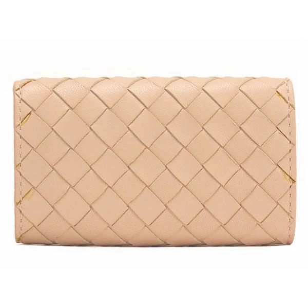 未使用 ボッテガ ヴェネタ BOTTEGA VENETA イントレチャート 4連キー