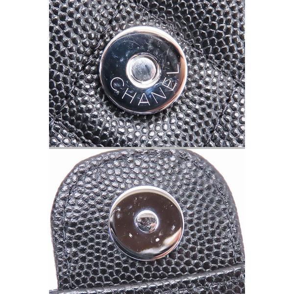 マトラッセ 新古品 シャネル CHANEL ココマーク キャビアスキン フォン