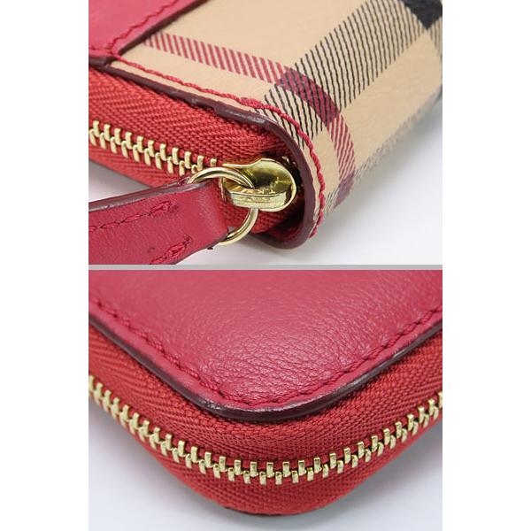 BURBERRY（バーバリー） 超美品 ヘイマーケットチェック レザー 