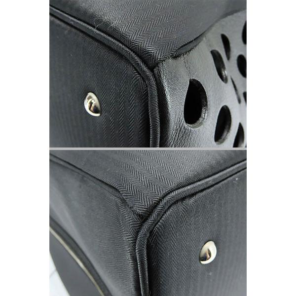 HERMES 超美品 エルメス サック シアン 2WAY ドッグキャリー ペット用