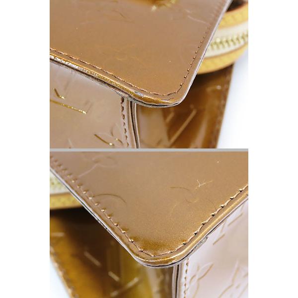 LOUIS VUITTON 外美品 ルイヴィトン モノグラム ヴェルニ ミニ 