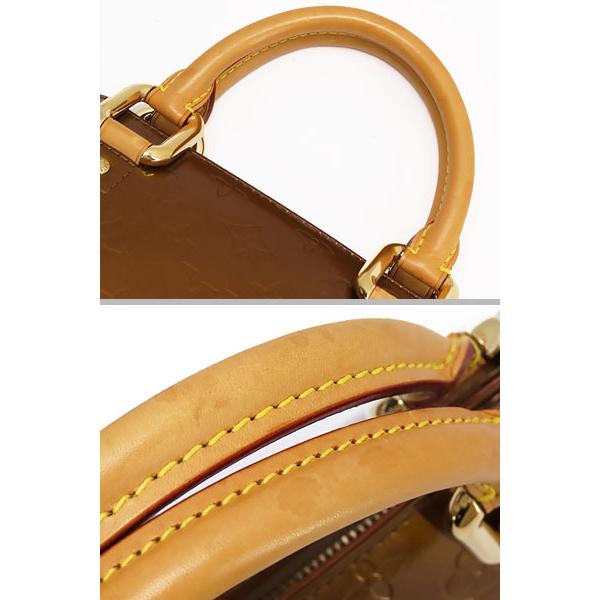 LOUIS VUITTON 外美品 ルイヴィトン モノグラム ヴェルニ ミニ 