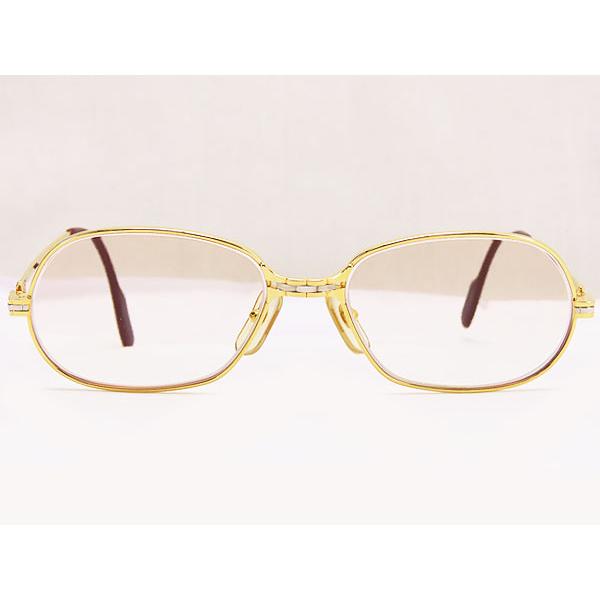 【年末年始限定価格】 Cartier ゴールドフレーム ヴィンテージ Cartier（カルティエ） 美品 チェーンモチーフ ヴィンテージ メガネ