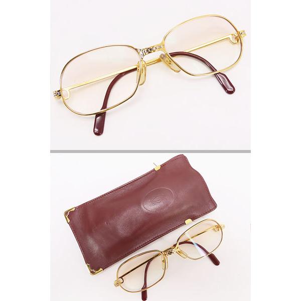 Cartier（カルティエ） 美品 チェーンモチーフ ヴィンテージ メガネ