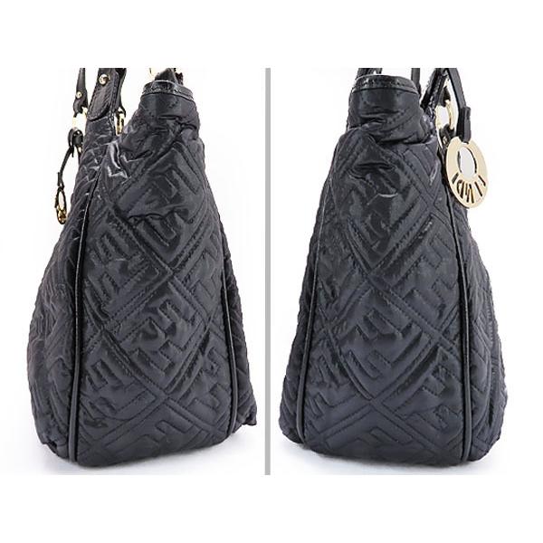 FENDI（フェンディ） 美品 ズッカ キルティング トートバッグ