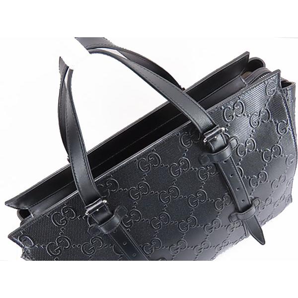 美品 グッチ GUCCI GGエンボス トートバッグ ハンドバッグ ショルダー