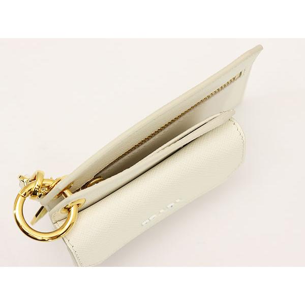 プラダ サフィアーノ パスケース未使用 中古・古着通販】PRADA (プラダ) サフィアーノレザー パスケース