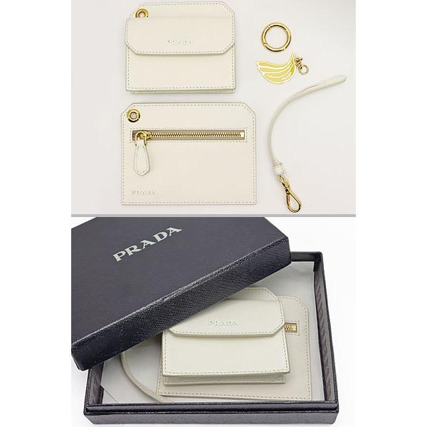 プラダ サフィアーノ パスケース未使用 中古・古着通販】PRADA (プラダ) サフィアーノレザー パスケース