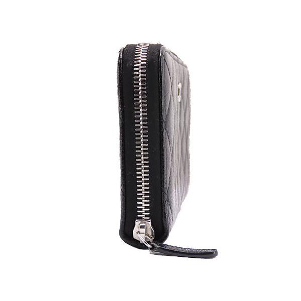 シャネル CHANEL ココマーク マトラッセ A50097 ウォレット 長財布 キャビアスキン ブラック CHANEL（シャネル） ココマーク ロゴ ラウンドファスナー長財布 A50097